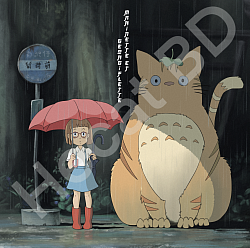 Illustration personnalisée, studio ghibli, votre chat devient totoro